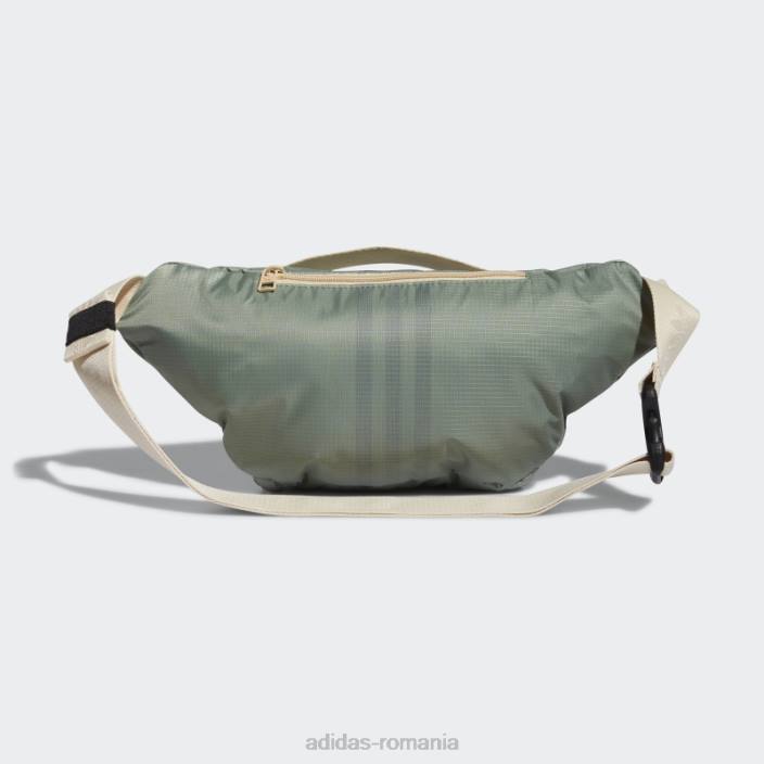 Adidas geantă de talie sport argintie bărbați argint/nisip 2JBN21497