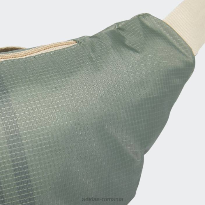 Adidas geantă de talie sport argintie bărbați argint/nisip 2JBN21497