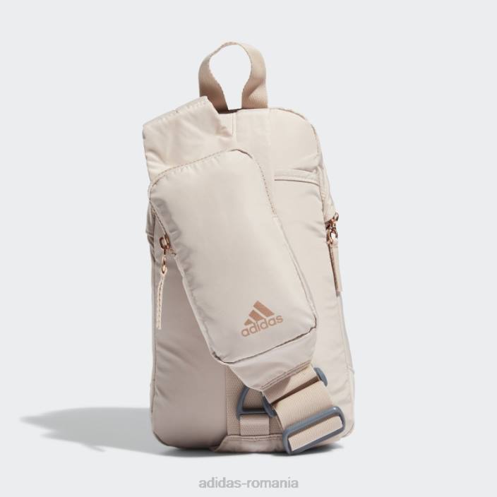 Adidas geantă de tip sling bej essentials bărbați bej/aur roz 2JBN21479