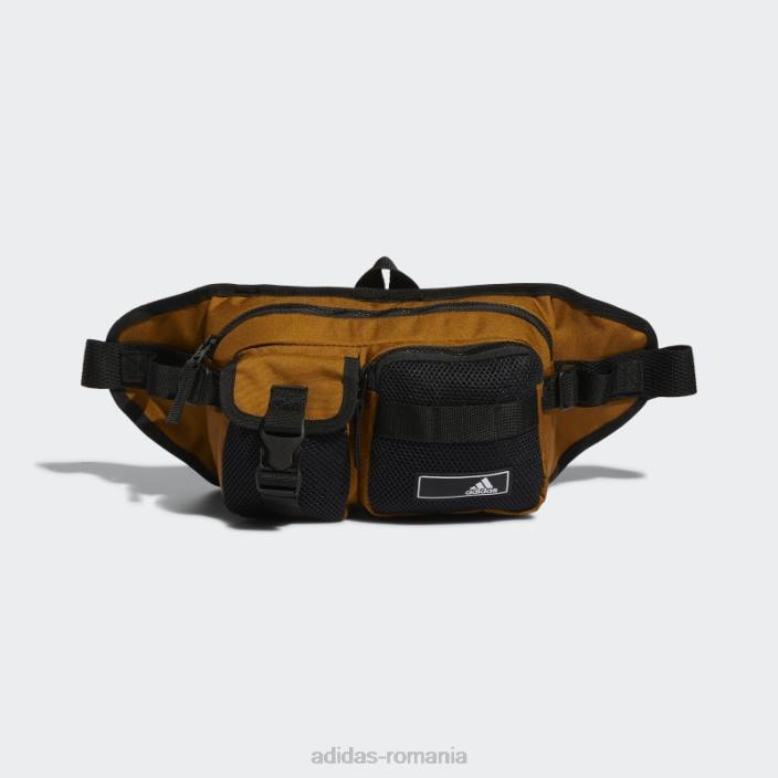 Adidas geanta crossbody amplificator 2 maro deschis bărbați maro deschis/negru/portocaliu 2JBN21517
