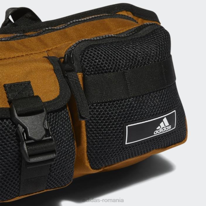 Adidas geanta crossbody amplificator 2 maro deschis bărbați maro deschis/negru/portocaliu 2JBN21517
