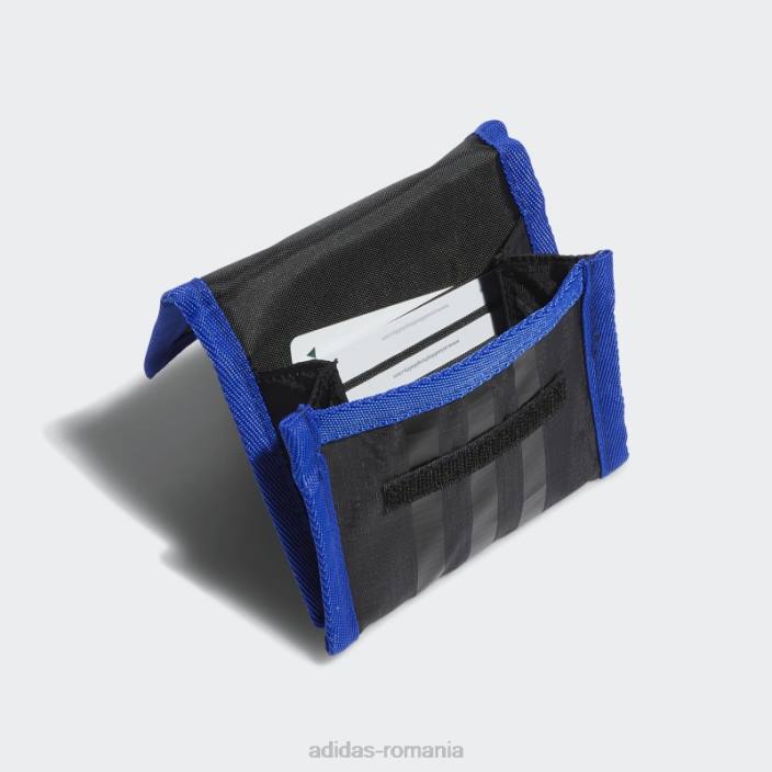 Adidas geanta crossbody cu lanyard albastru bărbați negru/albastru/roz 2JBN21512