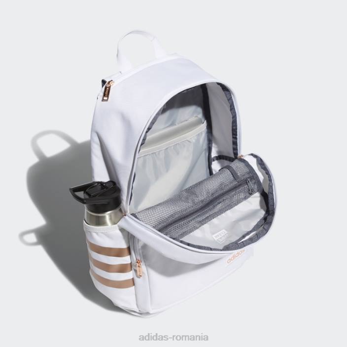 Adidas rucsac clasic cu 3 dungi alb fashion bărbați alb 2JBN21481