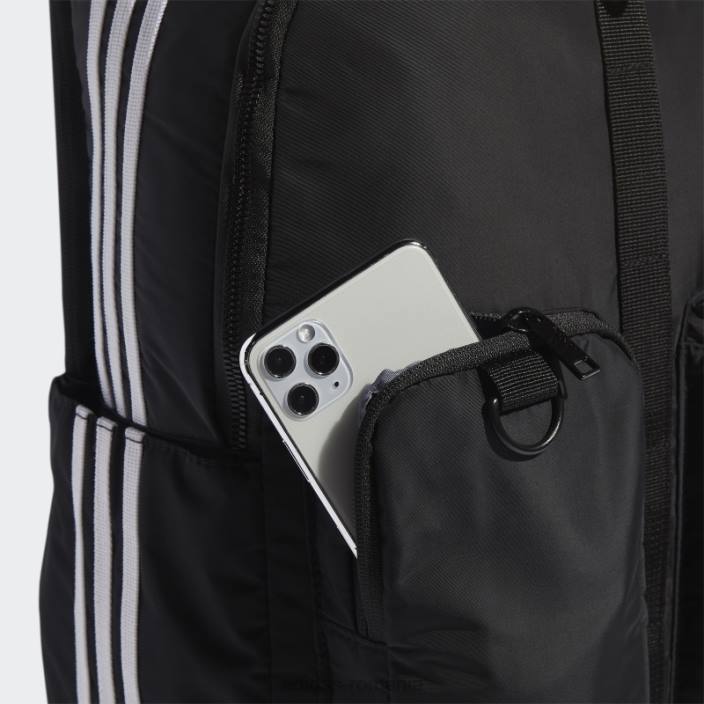 Adidas rucsac iconic cu 3 dungi negru bărbați alb negru 2JBN21457