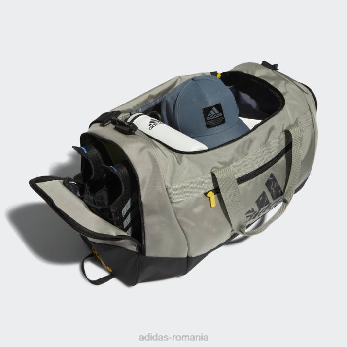 Adidas silver defender iv medium duffel bărbați argintiu/negru/auriu 2JBN21466