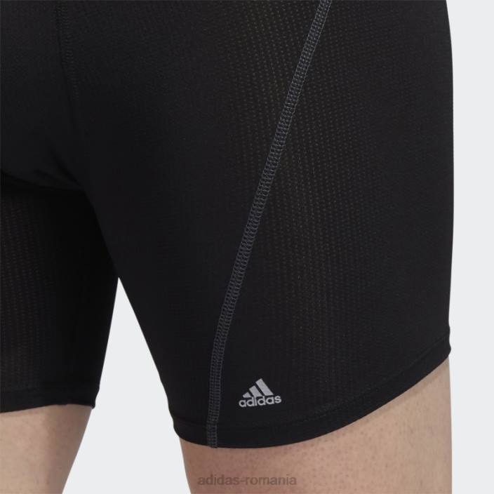 Adidas Boxer negru din plasă de performanță 3 perechi (mari și înalți) bărbați negru 2JBN21917