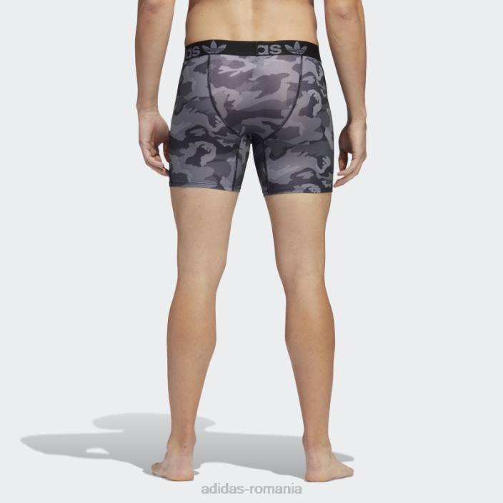 Adidas Boxer negru trefoil 2 perechi adidas bărbați negru/onix 2JBN21915
