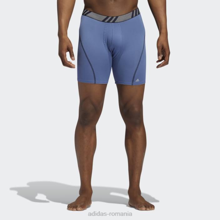 Adidas Slip boxer din plasă de performanță bleumarin 3 perechi adidas bărbați marina 2JBN21897