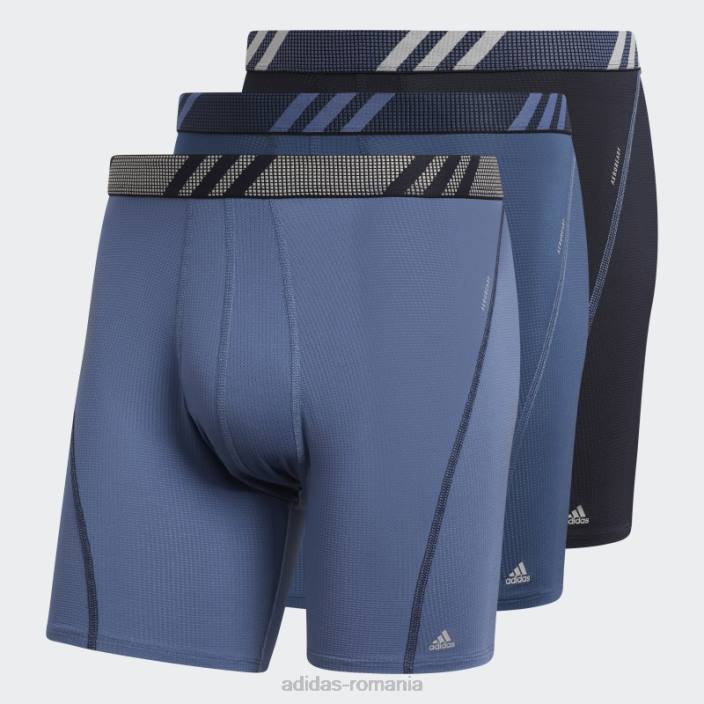 Adidas Slip boxer din plasă de performanță bleumarin 3 perechi adidas bărbați marina 2JBN21897