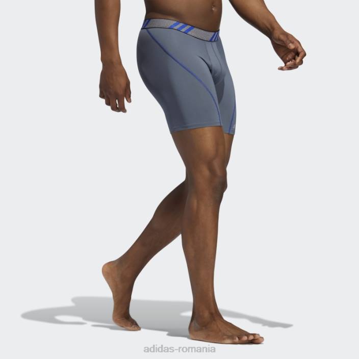 Adidas Slip boxer din plasa performanta 3 perechi gri mediu bărbați gri mediu 2JBN21914