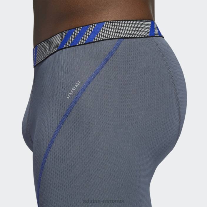 Adidas Slip boxer din plasa performanta 3 perechi gri mediu bărbați gri mediu 2JBN21914