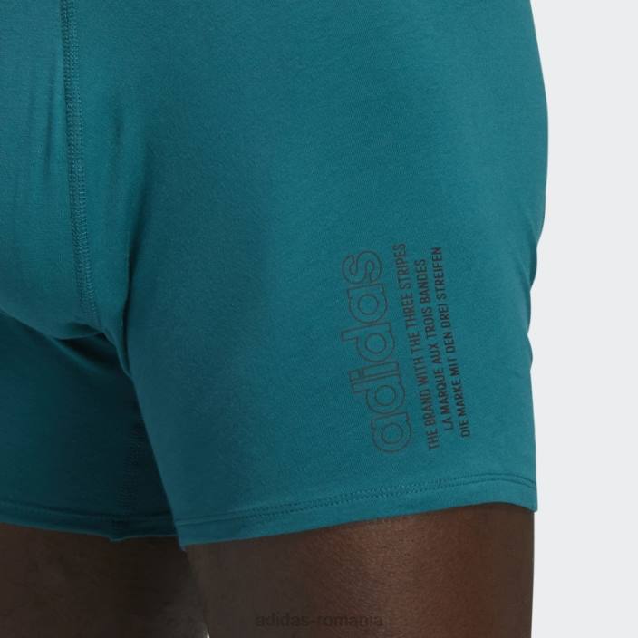 Adidas boxer din bumbac 4 perechi adidas verde inchis bărbați verde inchis 2JBN21918