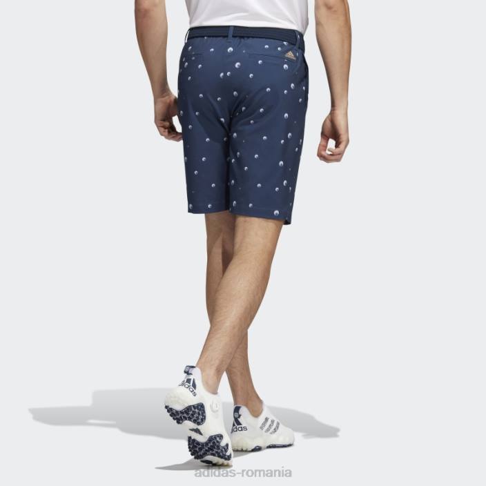 Adidas Pantaloni scurți de 9 inchi cu imprimeu integral ultimate365 bleumarin bărbați bleumarin/gri/canepa 2JBN21091