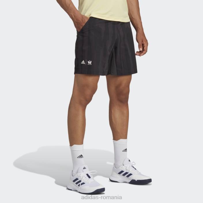 Adidas carbon tenis new york pantaloni scurți adidas bărbați carbon/negru 2JBN21027