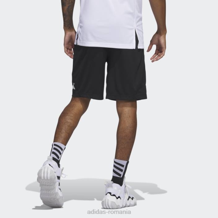 Adidas insigna neagră a legendelor modei de pantaloni scurți sport bărbați negru 2JBN21014