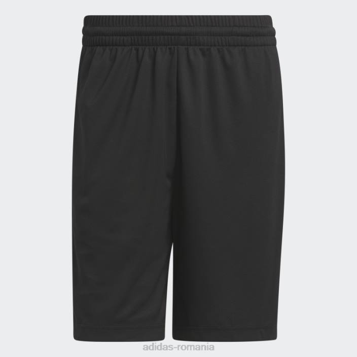 Adidas insigna neagră a legendelor modei de pantaloni scurți sport bărbați negru 2JBN21014