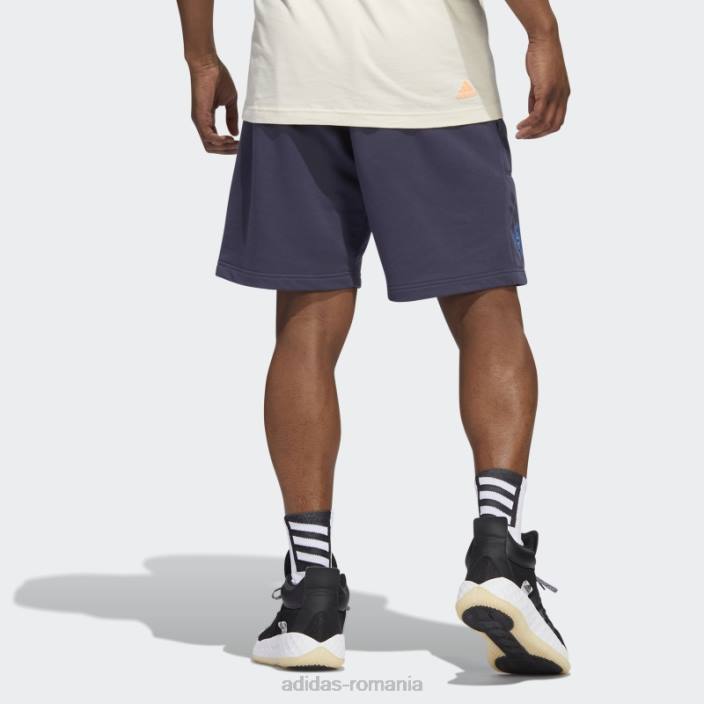 Adidas navy harden vol. 6 pantaloni scurți adidas bărbați marina 2JBN21063