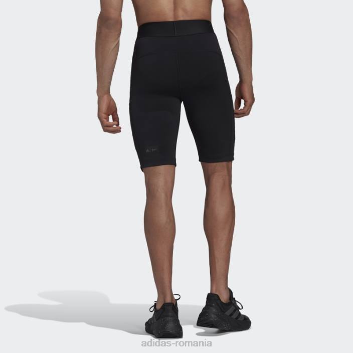 Adidas negru parley alerga pentru oceane colanti scurti bărbați negru 2JBN21005