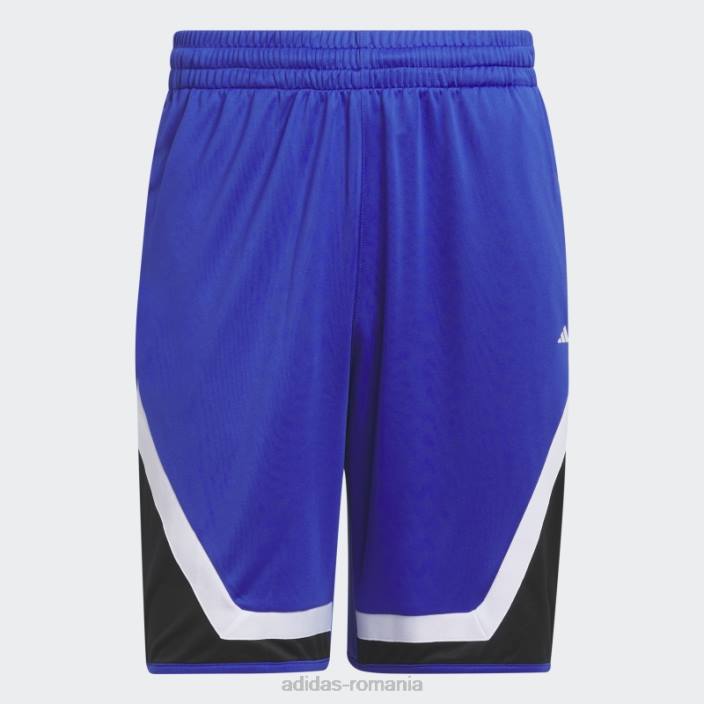 Adidas pantaloni scurți blu pro block fashion bărbați albastru alb 2JBN21111