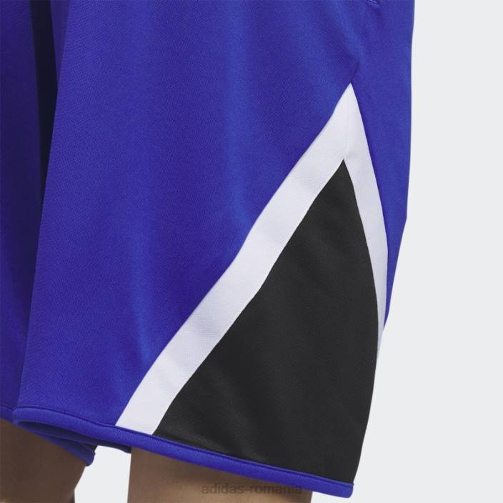 Adidas pantaloni scurți blu pro block fashion bărbați albastru alb 2JBN21111
