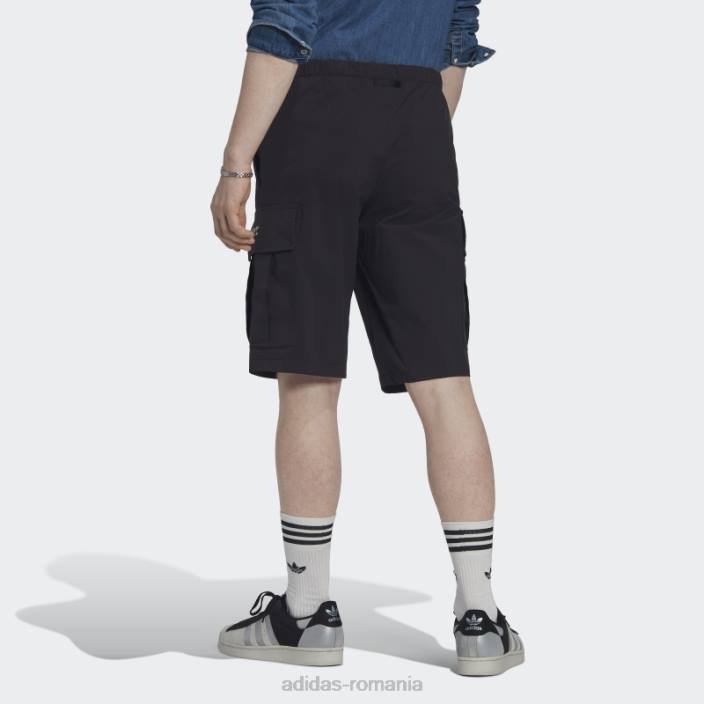 Adidas pantaloni scurți cargo negru aventură moda bărbați negru 2JBN21020