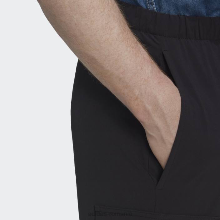 Adidas pantaloni scurți cargo negru aventură moda bărbați negru 2JBN21020