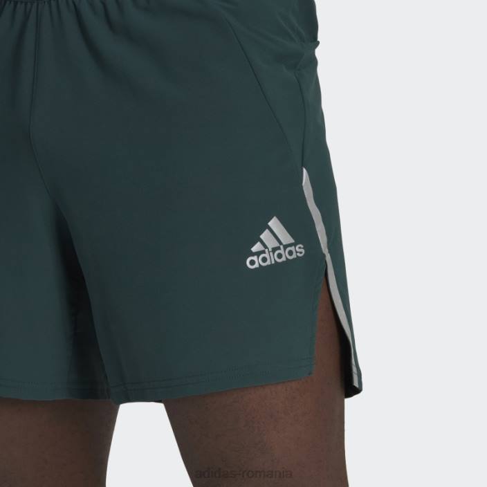 Adidas pantaloni scurți de alergare x-city verzi bărbați verde 2JBN21010