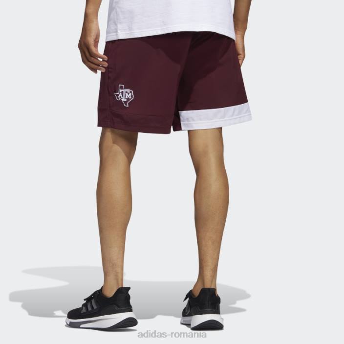 Adidas pantaloni scurți de antrenament stadion cu buzunare adidas maro bărbați maro/alb/multi 2JBN21102