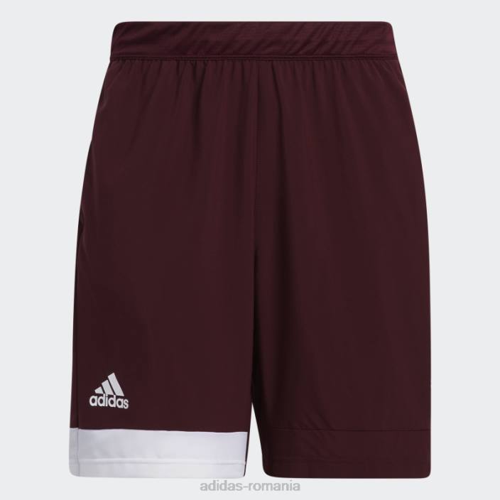 Adidas pantaloni scurți de antrenament stadion cu buzunare adidas maro bărbați maro/alb/multi 2JBN21102
