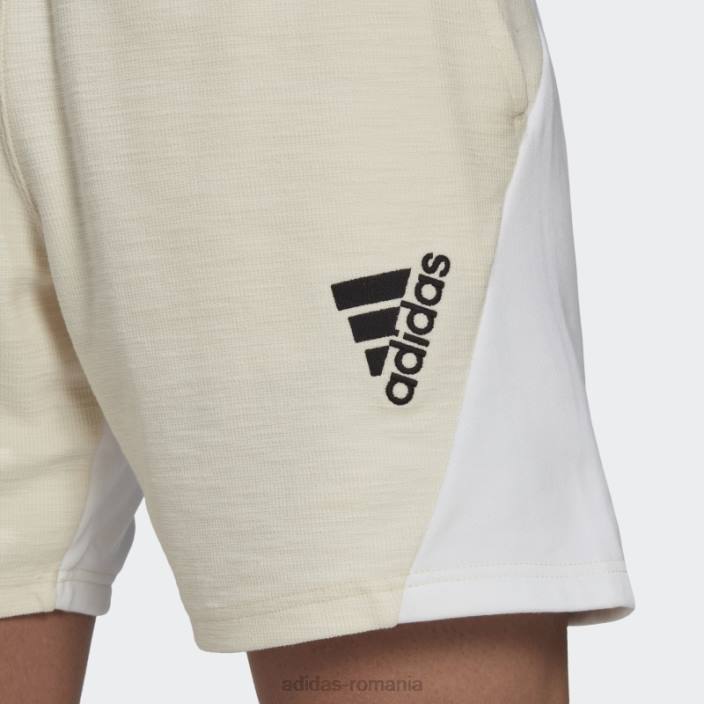Adidas pantaloni scurți de țeapă franțuzească inversați (neutru de gen) nevopsiți bărbați nevopsit/alb 2JBN21061