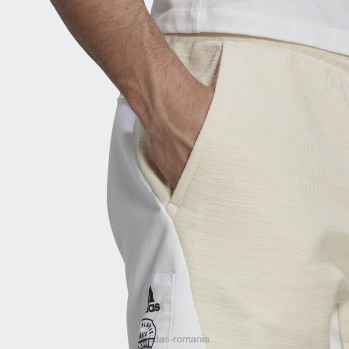 Adidas pantaloni scurți de țeapă franțuzească inversați (neutru de gen) nevopsiți bărbați nevopsit/alb 2JBN21061