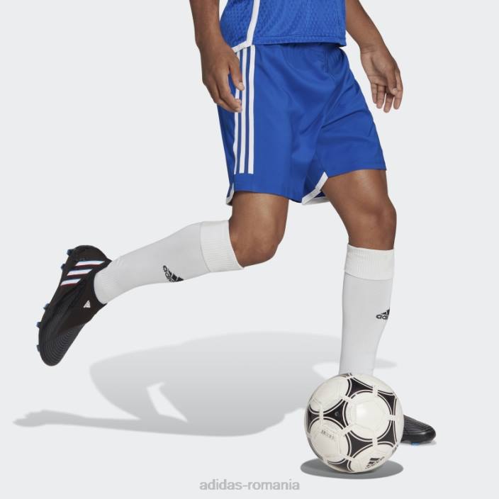 Adidas pantaloni scurți de meci competiție tiro 23 albastru regal bărbați albastru regal/alb 2JBN21121