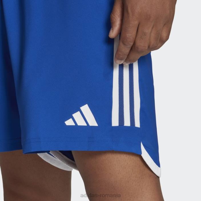 Adidas pantaloni scurți de meci competiție tiro 23 albastru regal bărbați albastru regal/alb 2JBN21121