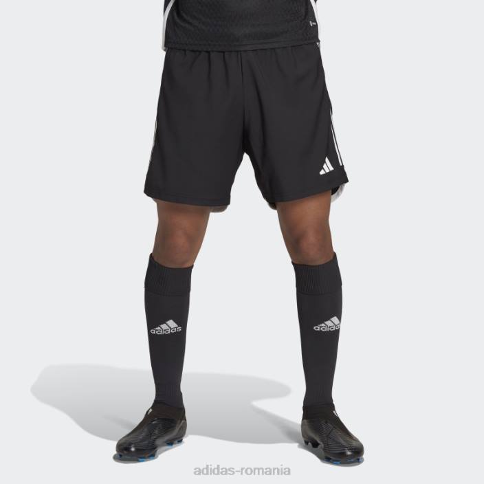 Adidas pantaloni scurți de meci competiție tiro 23 negru adidas bărbați alb negru 2JBN21084