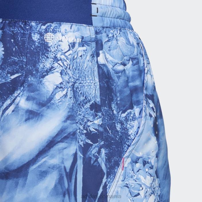 Adidas pantaloni scurți grafici de tenis ergo alb fierbinte melbourne bărbați multicolor/albastru victorie/alb 2JBN21065