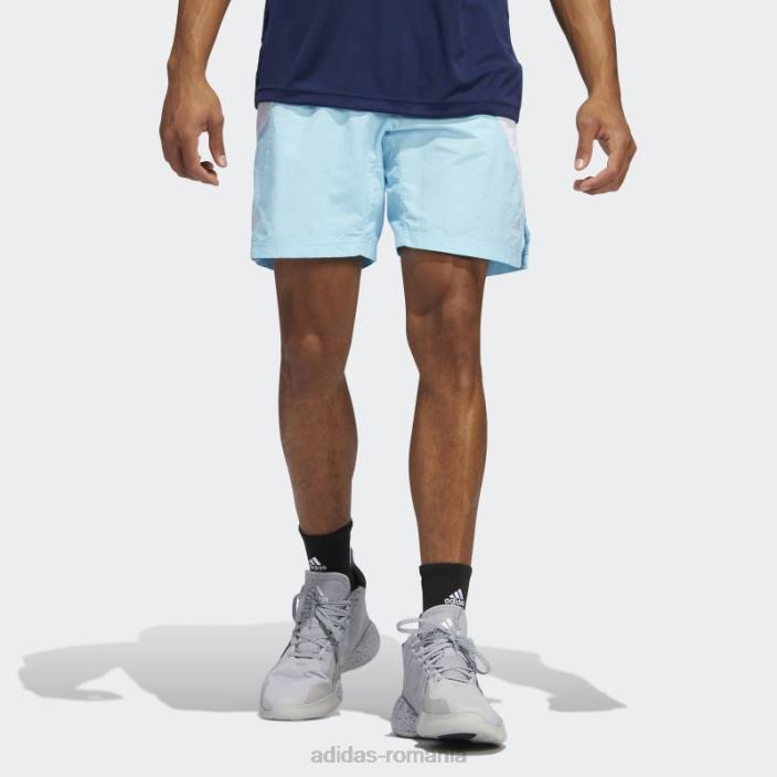Adidas pantaloni scurți trandafir albastru bărbați albastru 2JBN21094