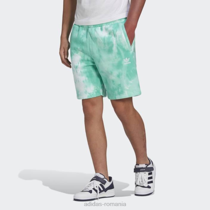 Adidas pantaloni scurți trefoil adicolor essentials hi-res green bărbați verde de mare rezoluție/multicolor 2JBN21085