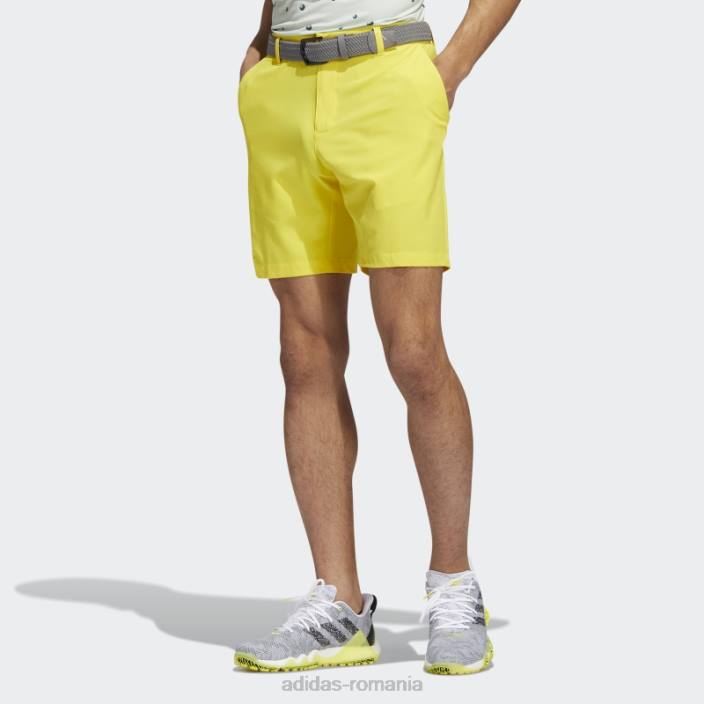 Adidas pantaloni scurți ultimate365 core de 8,5 inci galbeni bărbați galben 2JBN21001