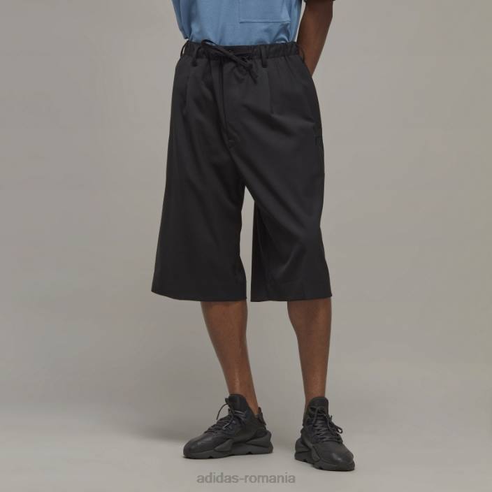 Adidas y-3 pantaloni scurți croiți din lână rafinată bărbați2JBN14107