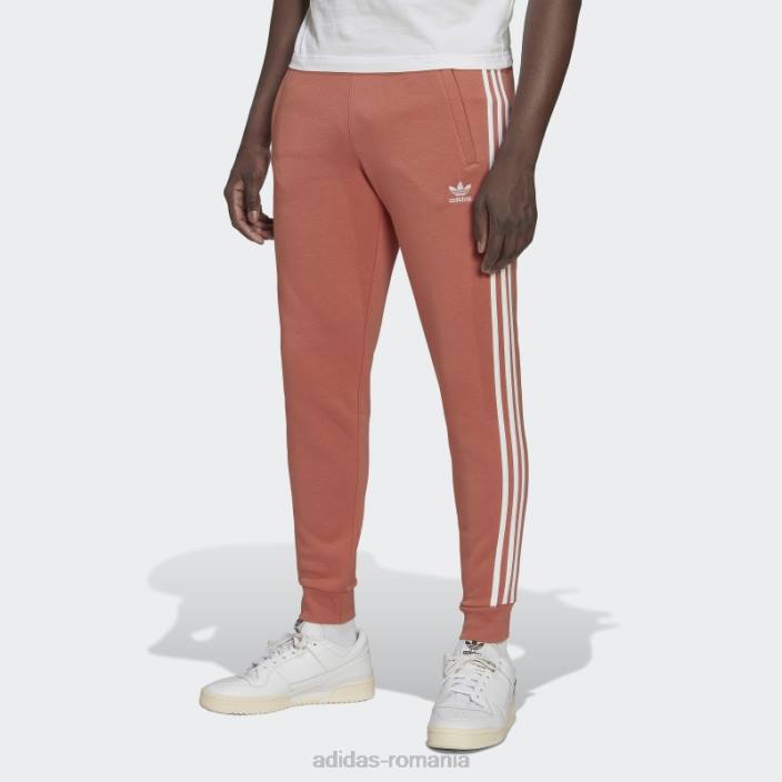 Adidas adicolor classics pantaloni 3 dungi pământ bărbați Pământ 2JBN21176