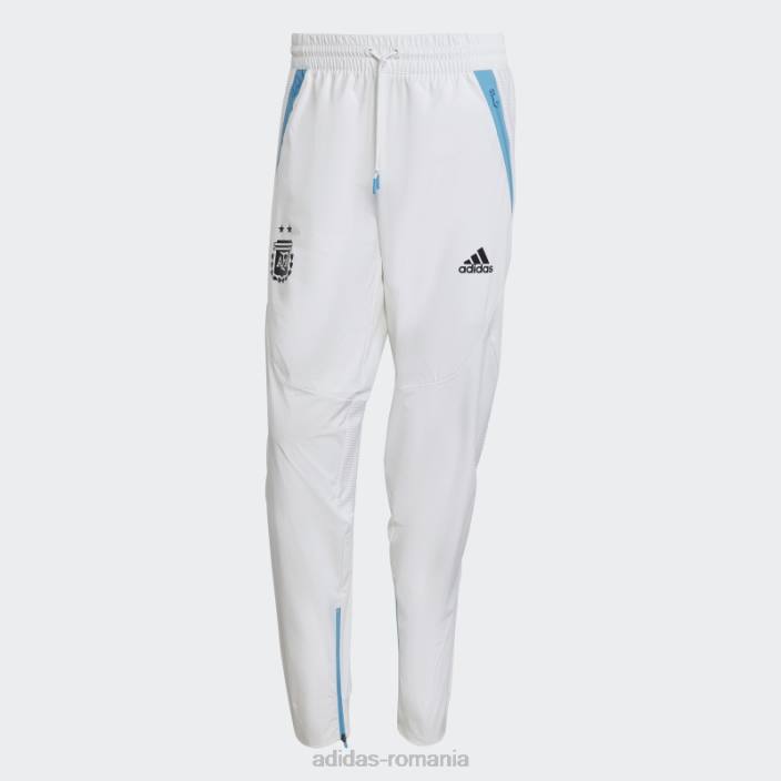 Adidas argentina pantaloni de călătorie de ziua jocului albi bărbați alb 2JBN21242