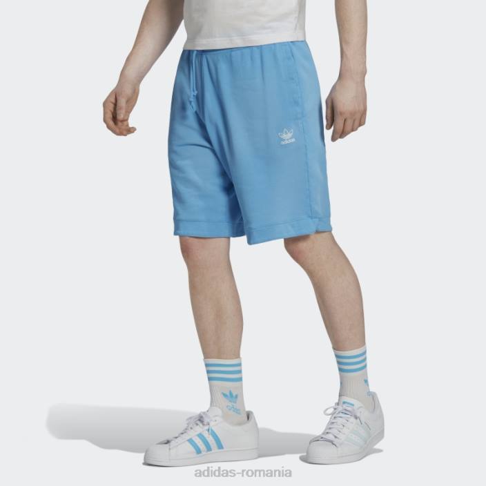 Adidas blue essentials+ realizat cu pantaloni scurți din natură bărbați albastru alb 2JBN21287