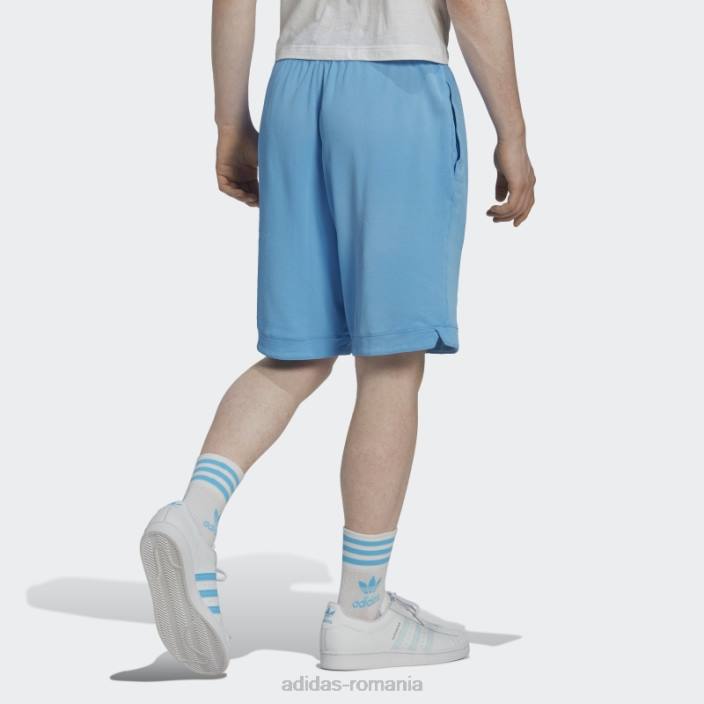 Adidas blue essentials+ realizat cu pantaloni scurți din natură bărbați albastru alb 2JBN21287