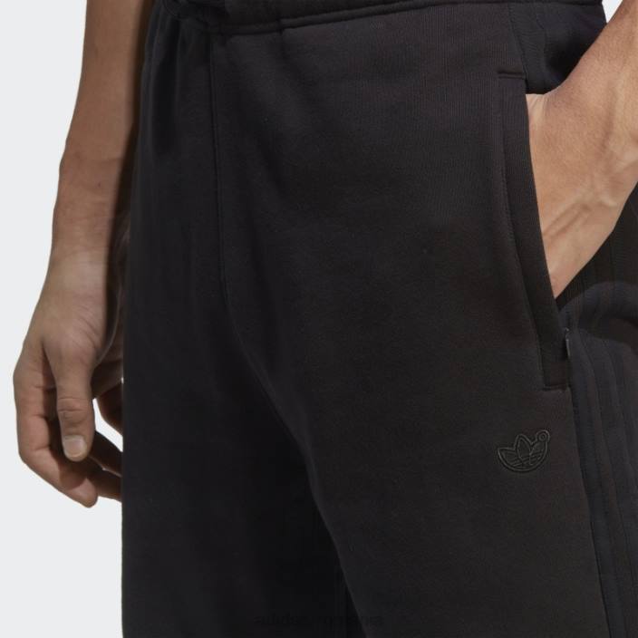 Adidas blue version essentials pantaloni de trening negri bărbați negru 2JBN21284