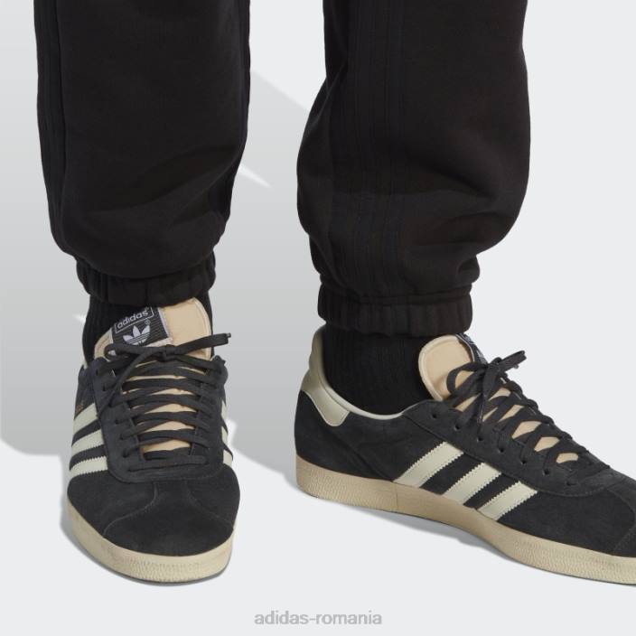 Adidas blue version essentials pantaloni de trening negri bărbați negru 2JBN21284