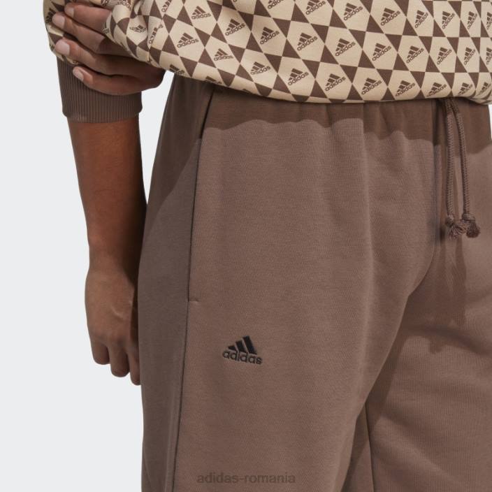 Adidas earth all szn x pantaloni logomania bărbați Pământ 2JBN21233