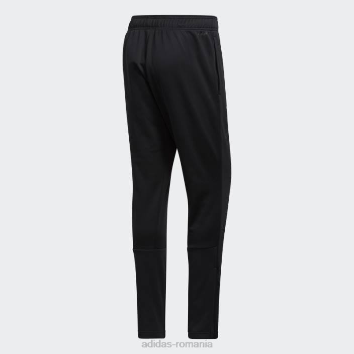 Adidas echipa neagră emite pantaloni tap bărbați alb negru 2JBN21311