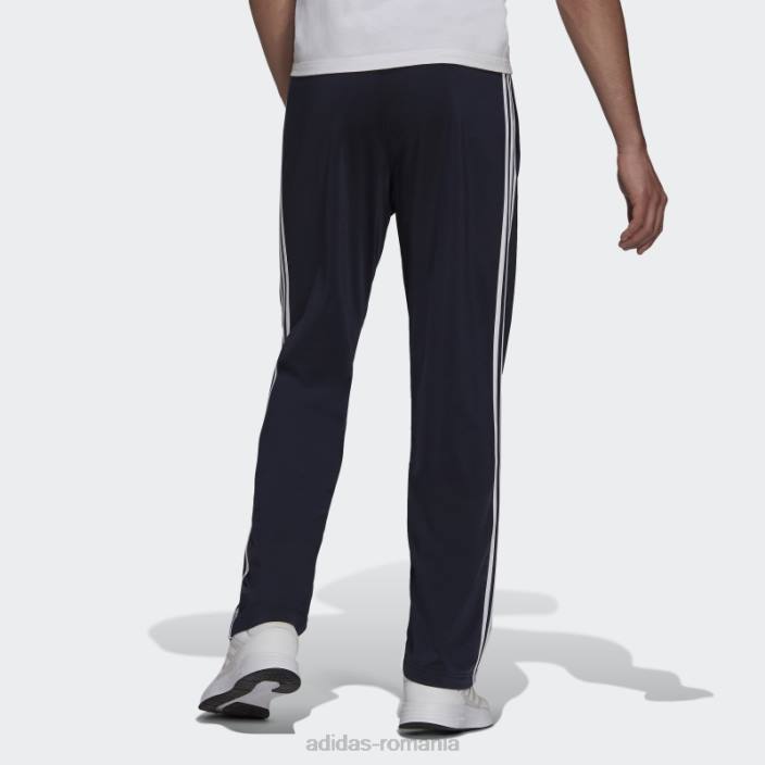 Adidas ink primegreen essentials încălzire tiv deschis pantaloni de sport cu 3 dungi bărbați cerneală/alb 2JBN21149