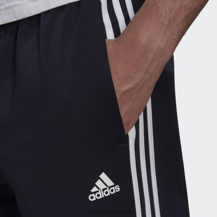 Adidas ink primegreen essentials încălzire tiv deschis pantaloni de sport cu 3 dungi bărbați cerneală/alb 2JBN21149