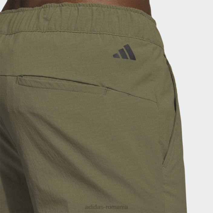 Adidas pantaloni de golf ripstop olive bărbați măsline 2JBN21278